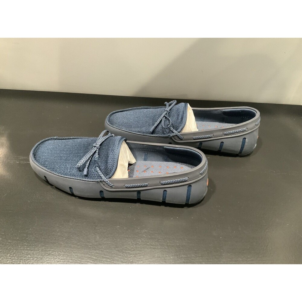 SWIMS MEN'S BRAIDED LACE LOAFER Size 11.5 - Picture 2 of 6